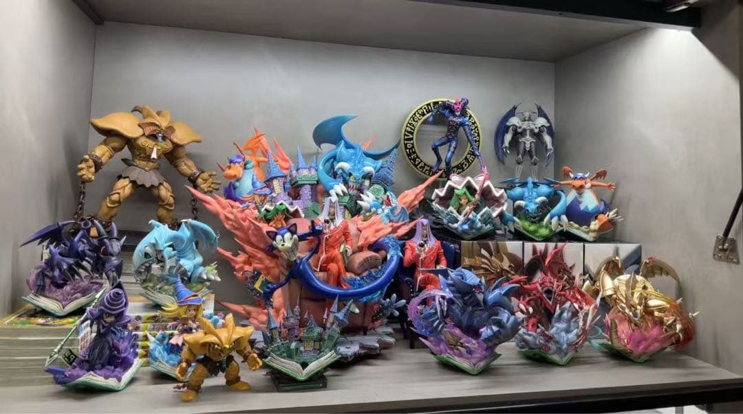 遊戯王 さんげんしん ガレージキット ガレキ スタチュー ①