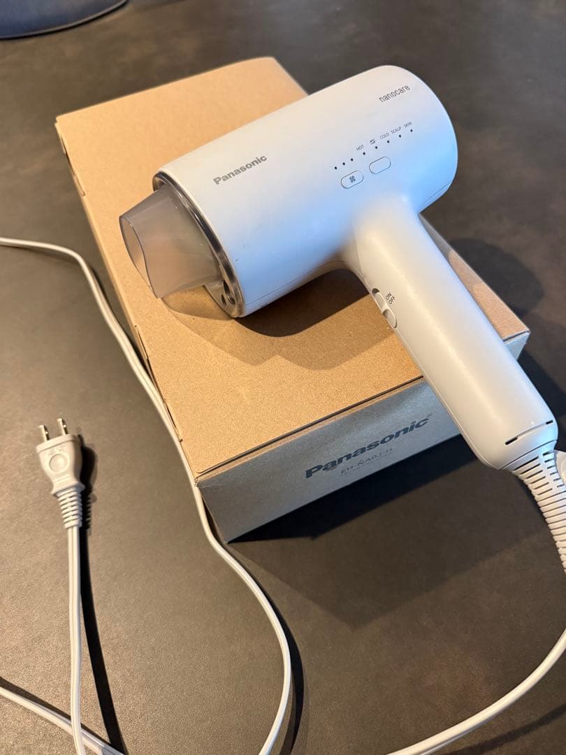 Panasonic ナノケア ヘアドライヤー グレー 箱付