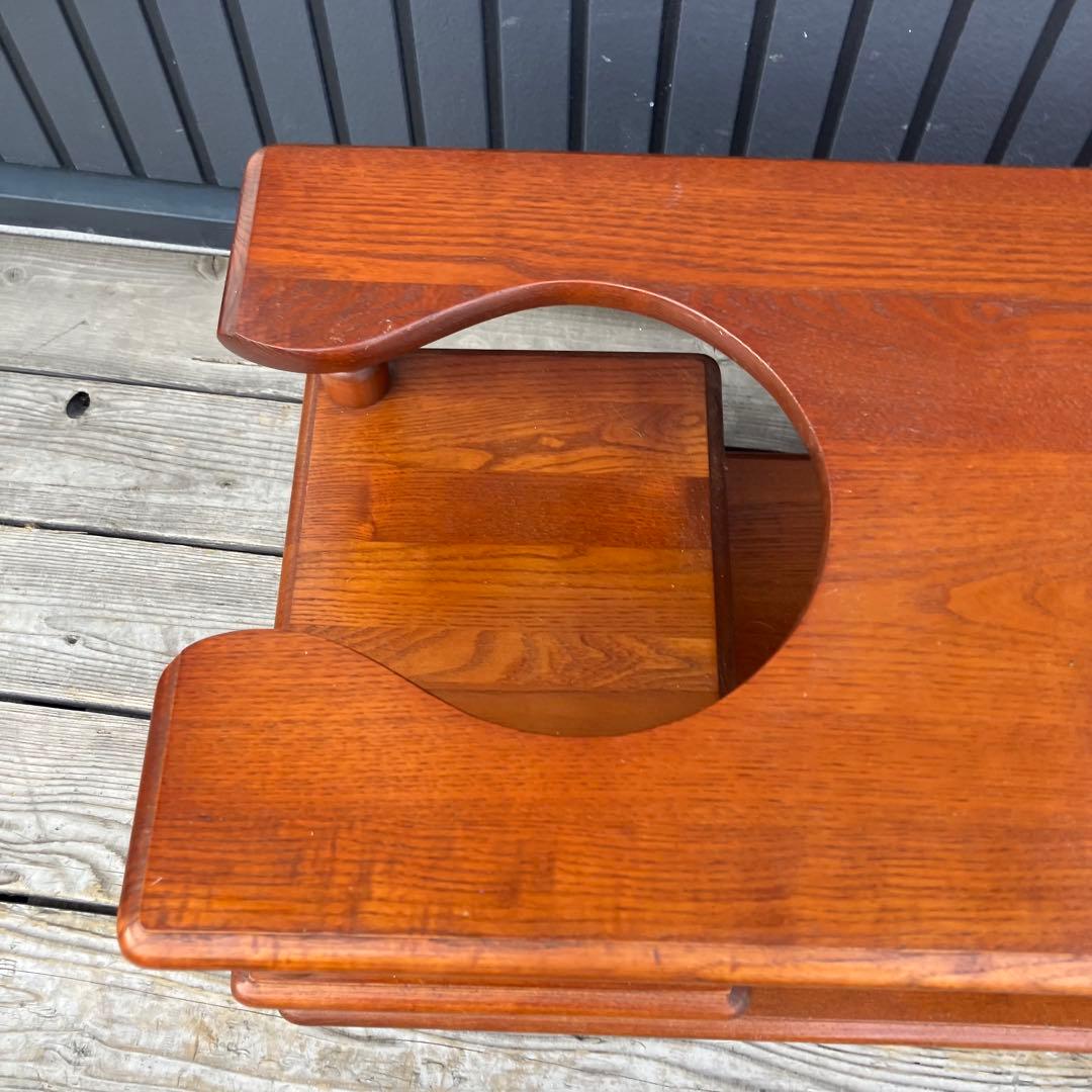 昭和レトロ 木製 お座敷ワゴン 引き出し収納 キャスター付き ポットワゴン古家具