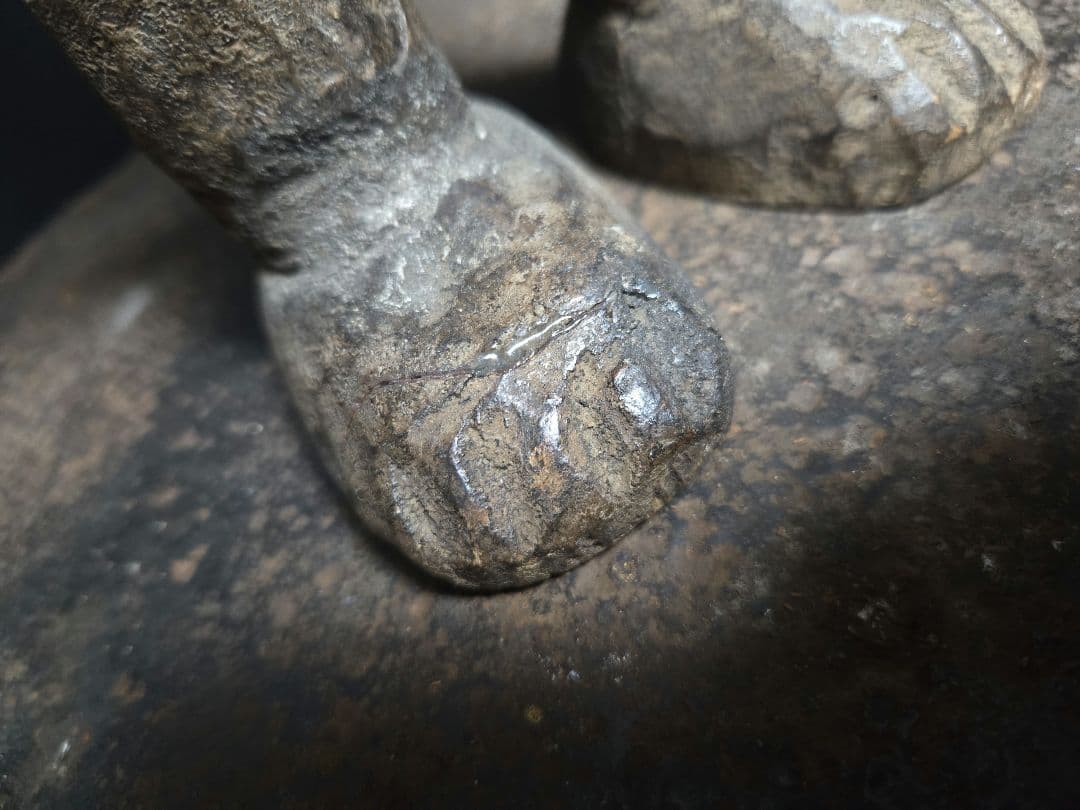 T*o様 ムボレ族？クエレ族？クウェレ族？アフリカ彫像木彫り像オブジェ　ガボン？