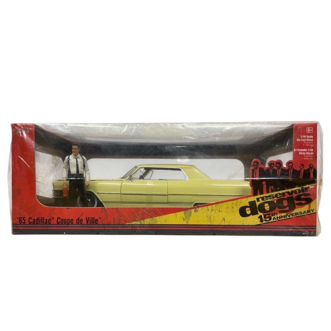 ミニカー Jada 1/18 1965 Cadillac Coupe de Ville
