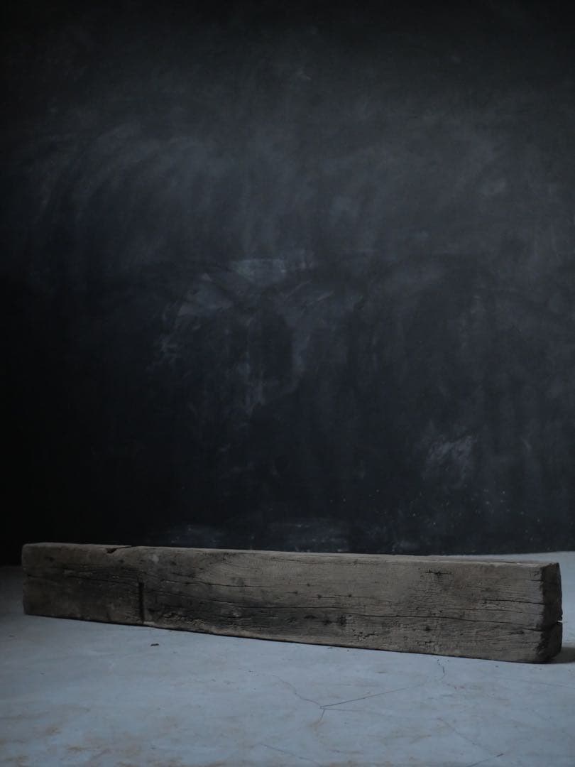 木塊　展示台　オブジェ　置物　什器　台　古家具　古道具　アンティーク　昭和レトロ