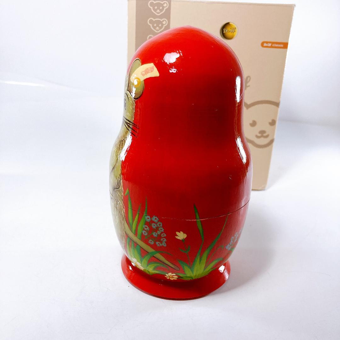 シュタイフ マトリョーシカ マウス・テディベア　ねずみ・ネズミ　|1522|☆