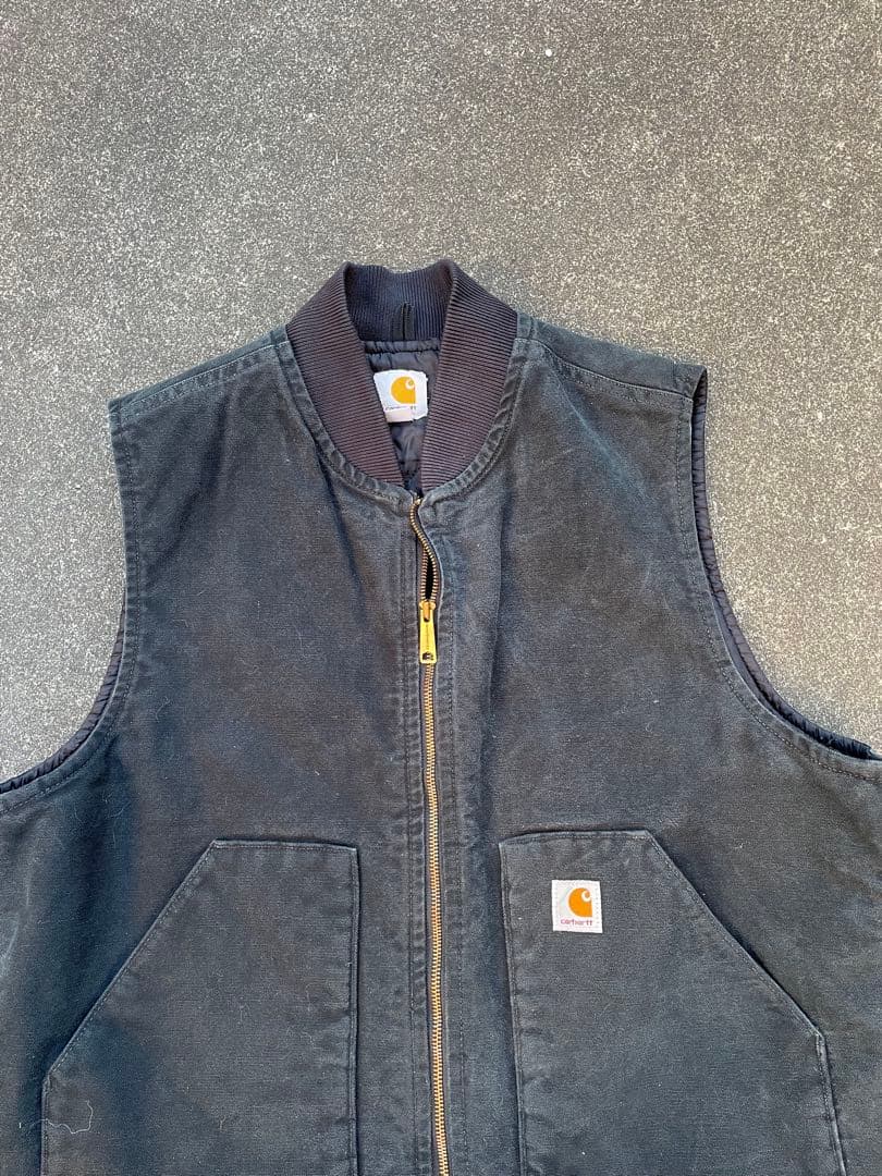 な*お様 Carhartt ダックベストブラックMexico