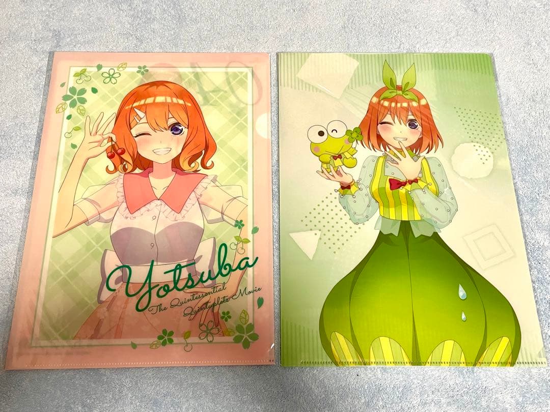 限定グッズ　五等分の花嫁　 中野四葉  クリアファイル他　14枚セット