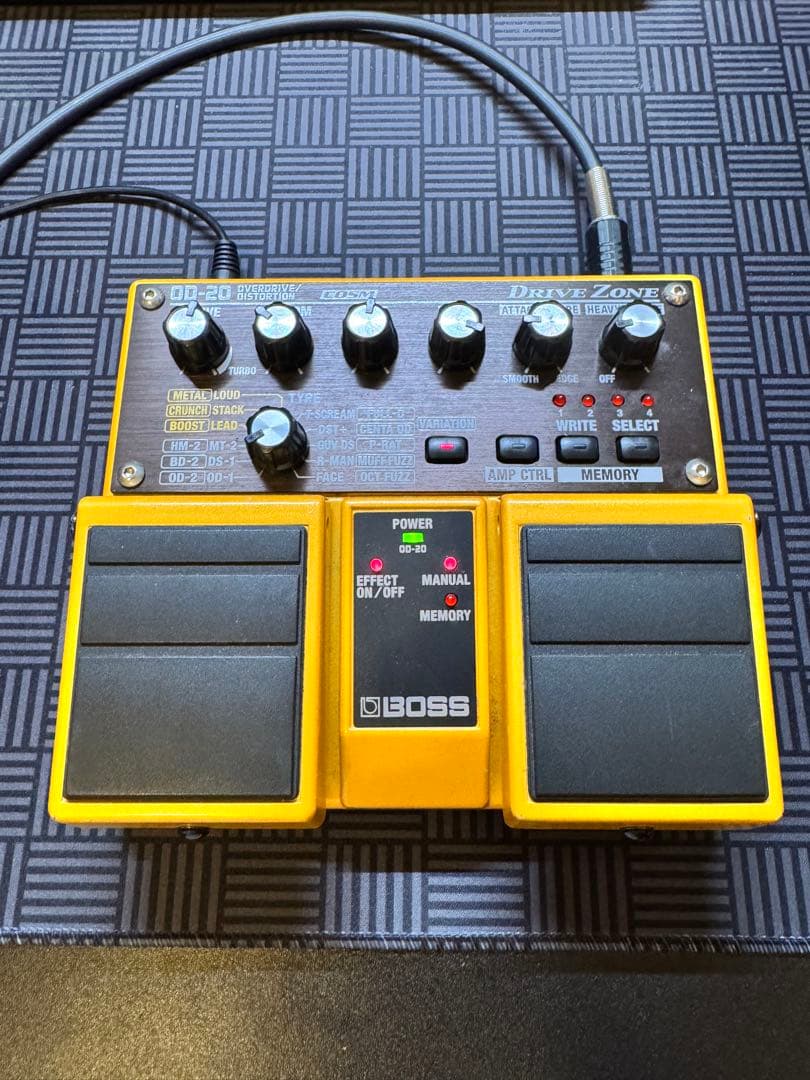 BOSS BB-20 オーバードライブ エフェクター