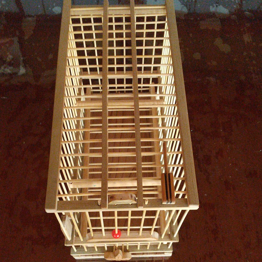 竹製メジロ籠