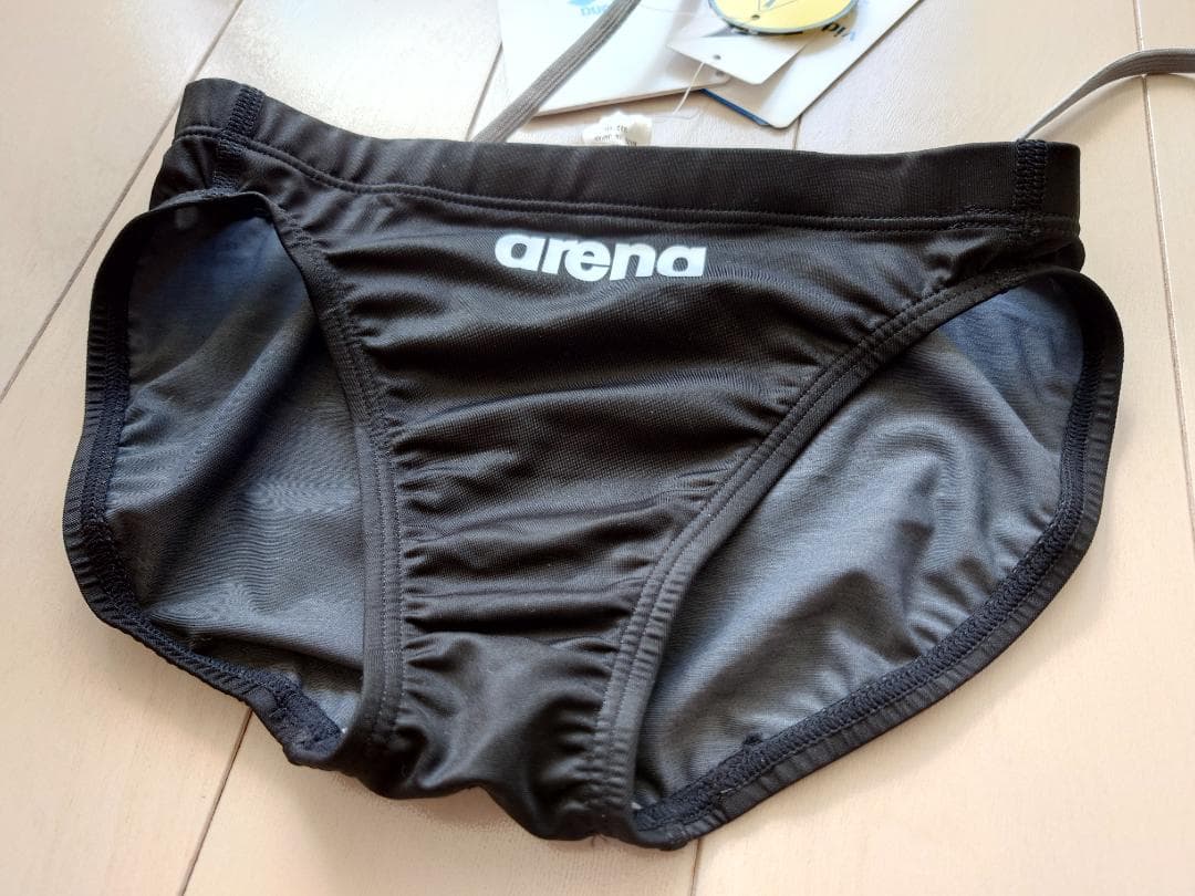 arena Shin-rev. ARN-8509M光沢BLKブラック M 競パン