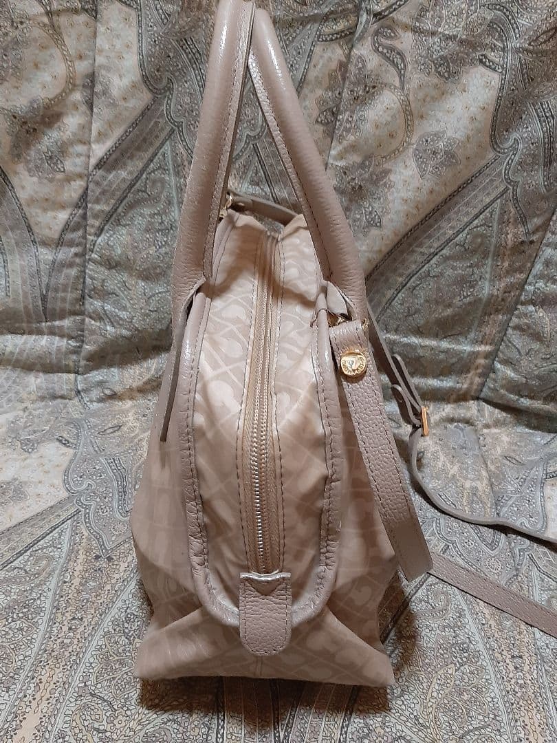 GHERARDINI SOFTY 本革コンビ/2way/斜め掛けショルダーバッグ