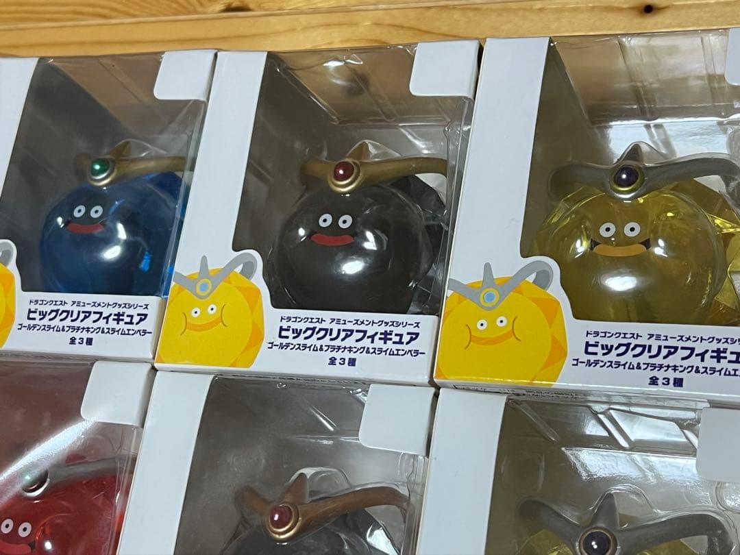 ドラクエ　ビッグクリアフィギュア 6個セット