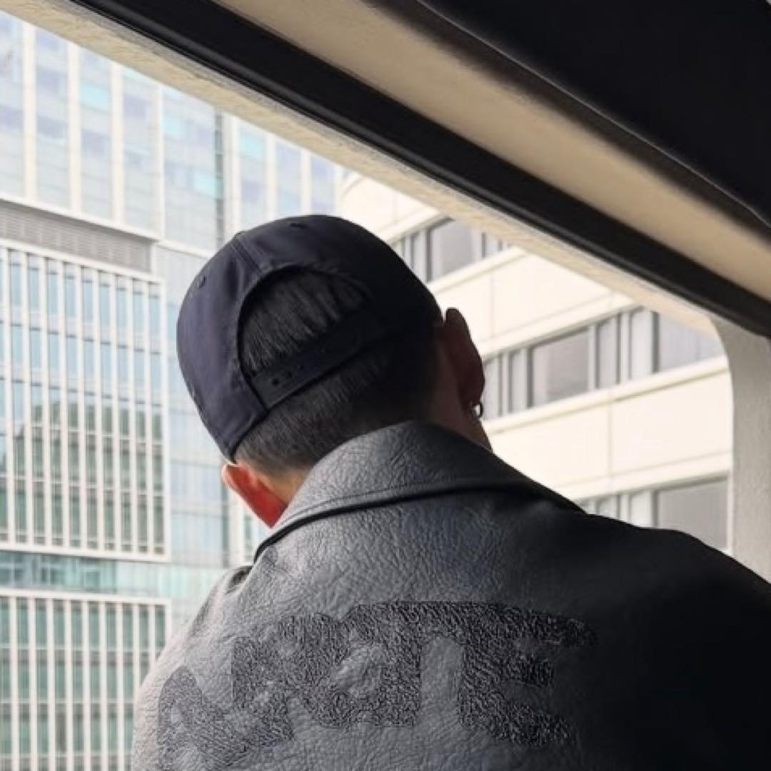 【新品❗️】 oMA studios キャップ ブナ USA ネイビー