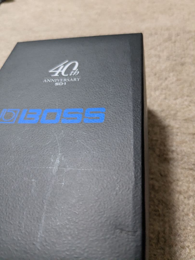 BOSS SD-1 オーバードライブ 40周年記念モデル
