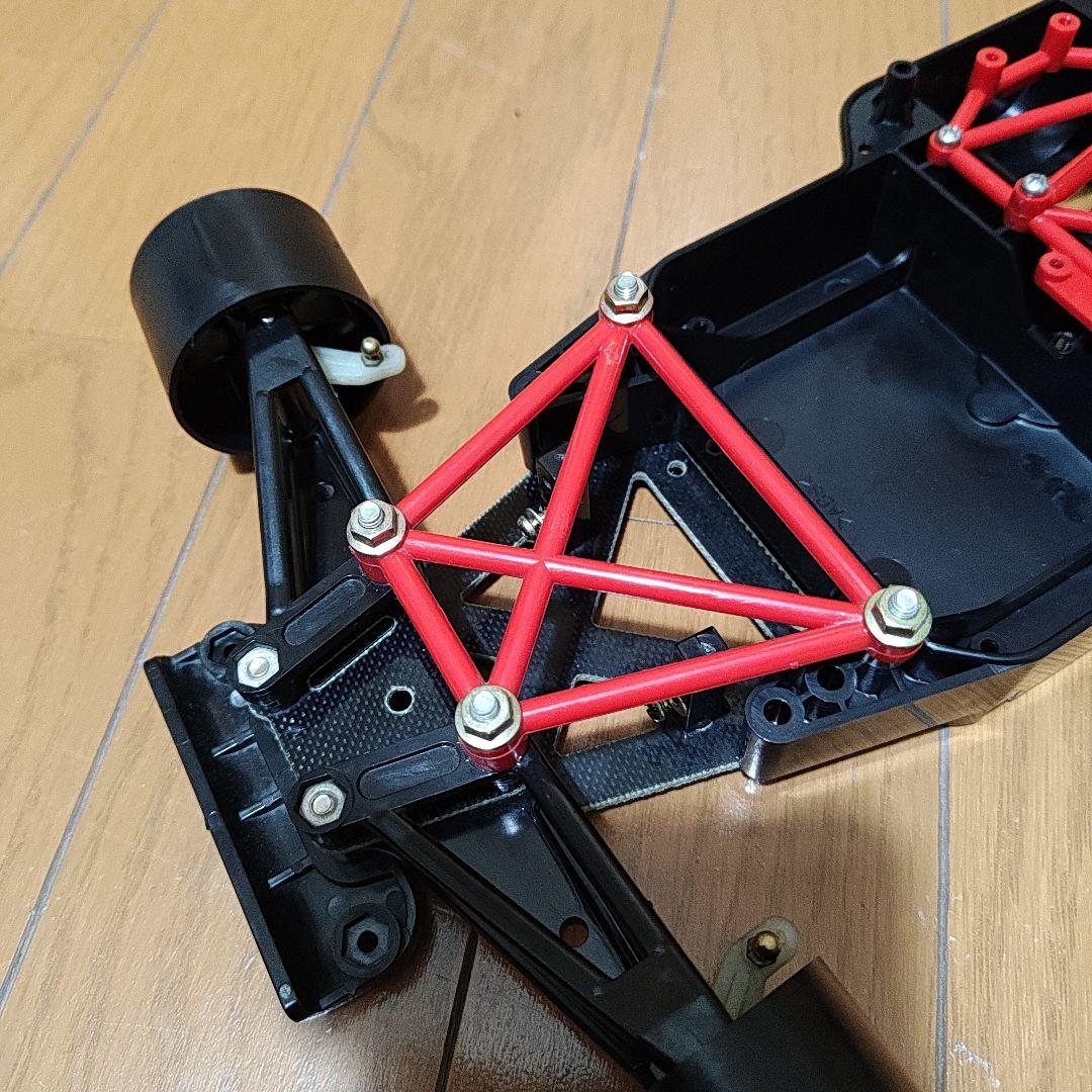 タミヤ　1/10RCカー グループCカーシャーシ　レストア済み