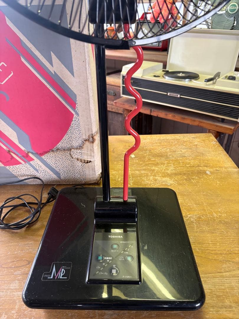 昭和レトロ　レトロ扇風機　扇風機　風のイマージュ　TOSHIBA 本田美奈子