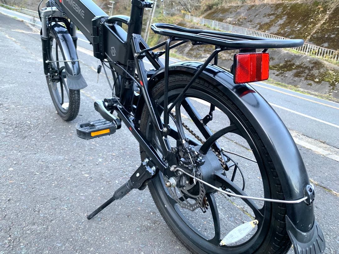 【動作確認済】送料無料 SAMEBIKE ディスク式MTB折りたたみ電動自転車