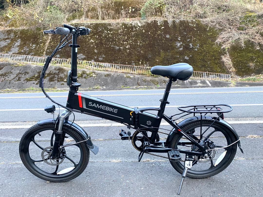 【動作確認済】送料無料 SAMEBIKE ディスク式MTB折りたたみ電動自転車