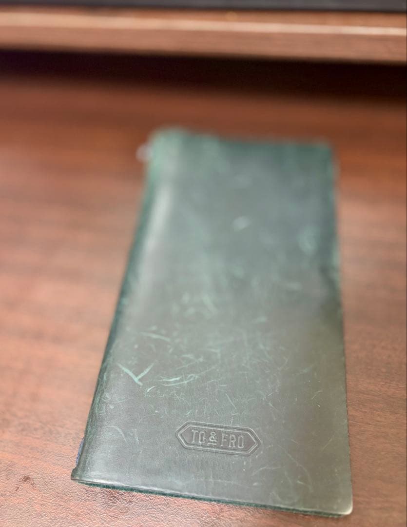 d*2様 トラベラーズノート レギュラー ブルー TO & FRO