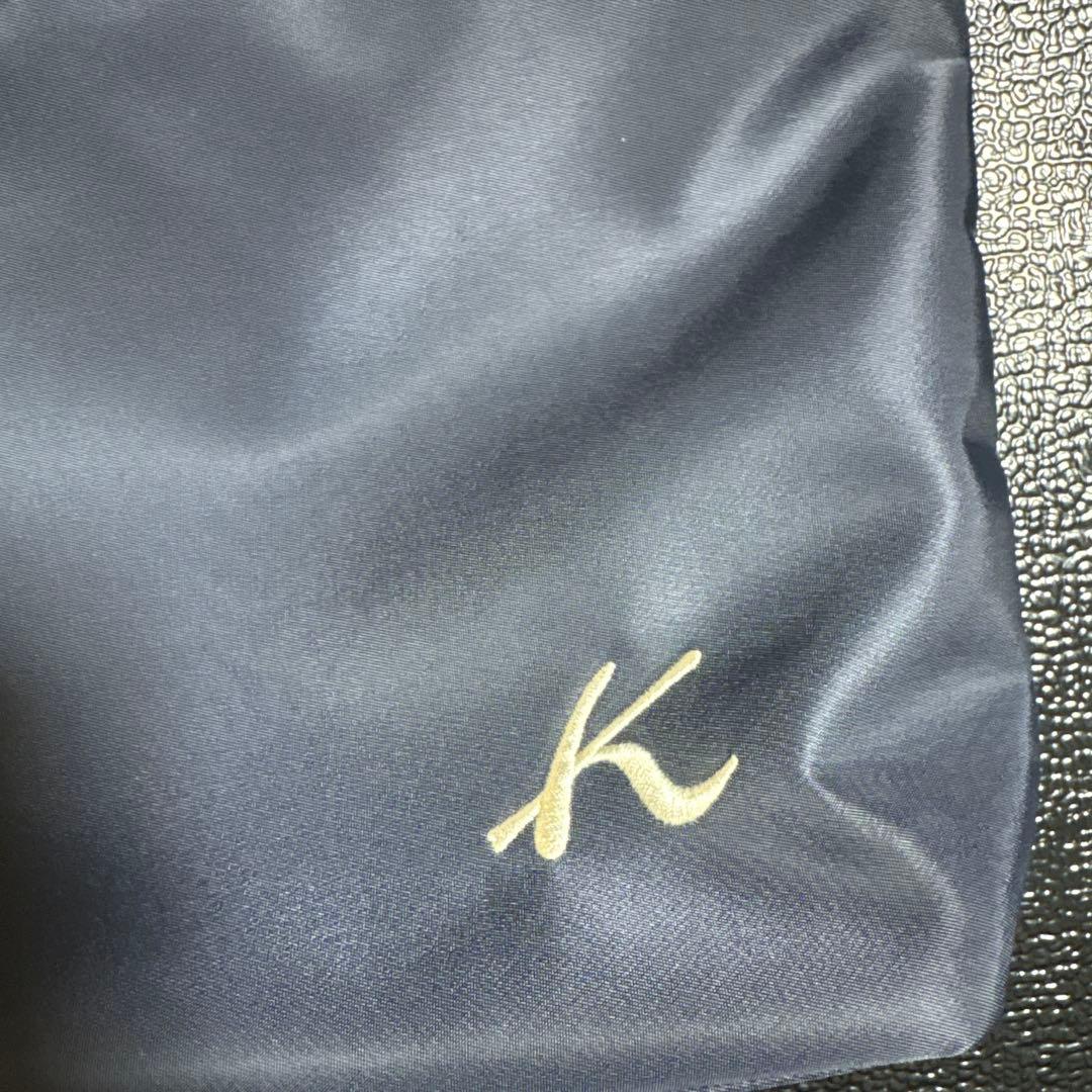 キタムラ　ナイロンショルダーバッグ　ネイビー