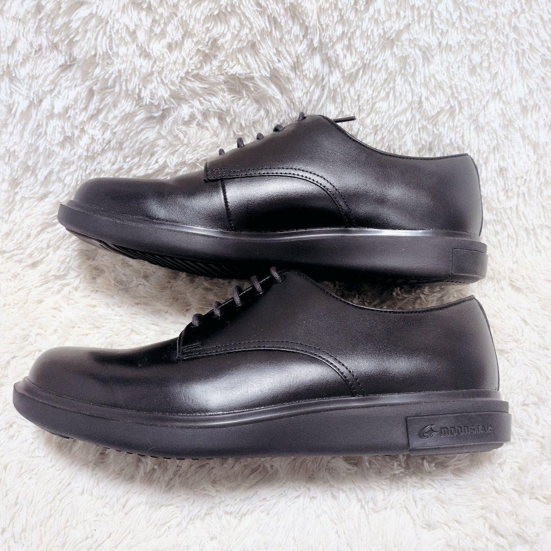 gently ジェントリー ムーンスターワールドマーチ ブラック 25.5 4E