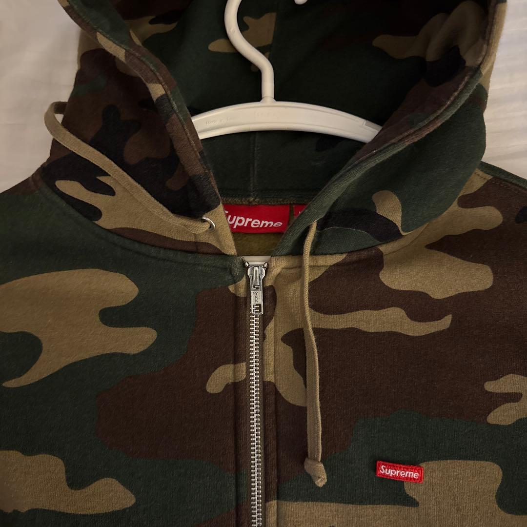 Supreme 迷彩柄 ジップアップパーカー