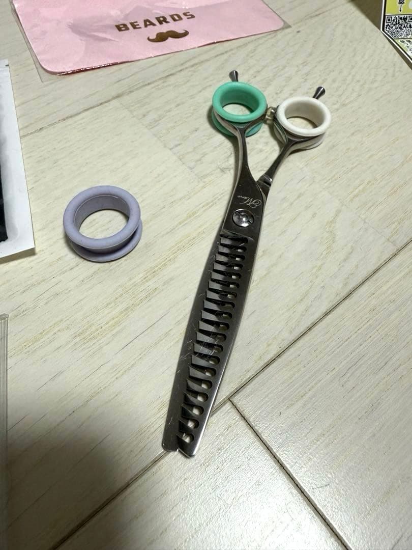 ほぼ未使用⭐︎BEARS ビアーズ　日本製　すきバサミ 6.5インチ