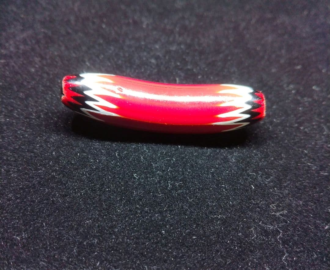 357ビーズ　専用です！　シェブロン　レッド　ルイジ・カッテランのエルボー型！