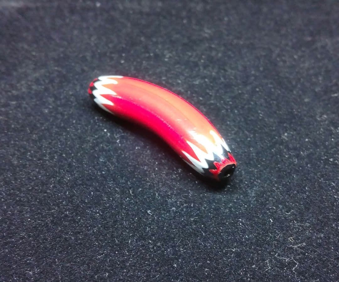 357ビーズ　専用です！　シェブロン　レッド　ルイジ・カッテランのエルボー型！