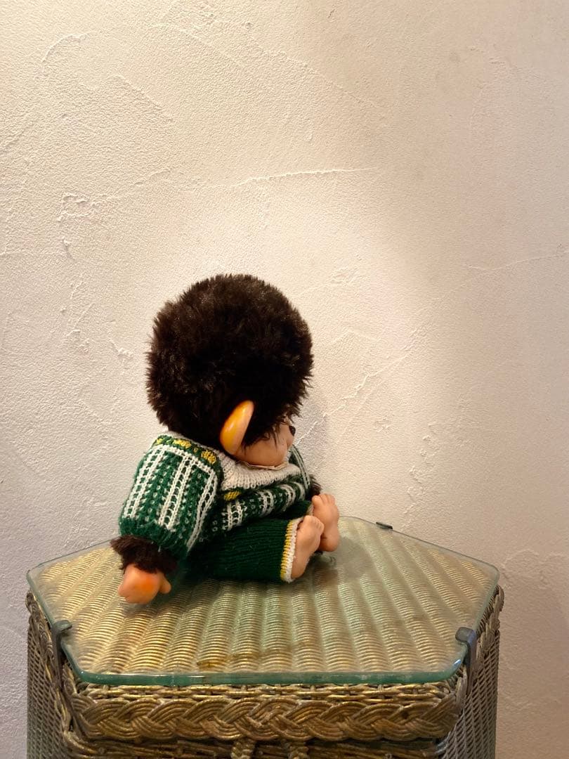 モンチッチ 約34cm スリープアイ ふた子のモンチッチ まごころの人形タグ付き