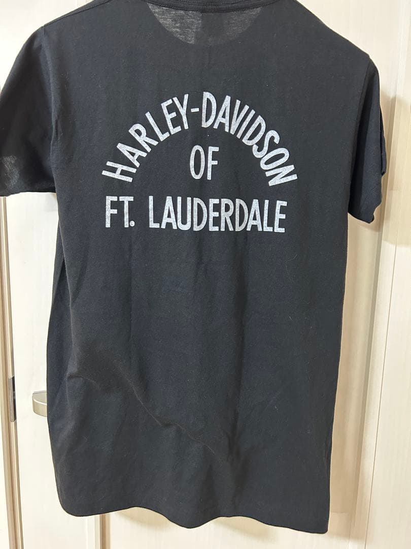 ハーレーダビッドソン　tシャツ screen stars 80s スカル