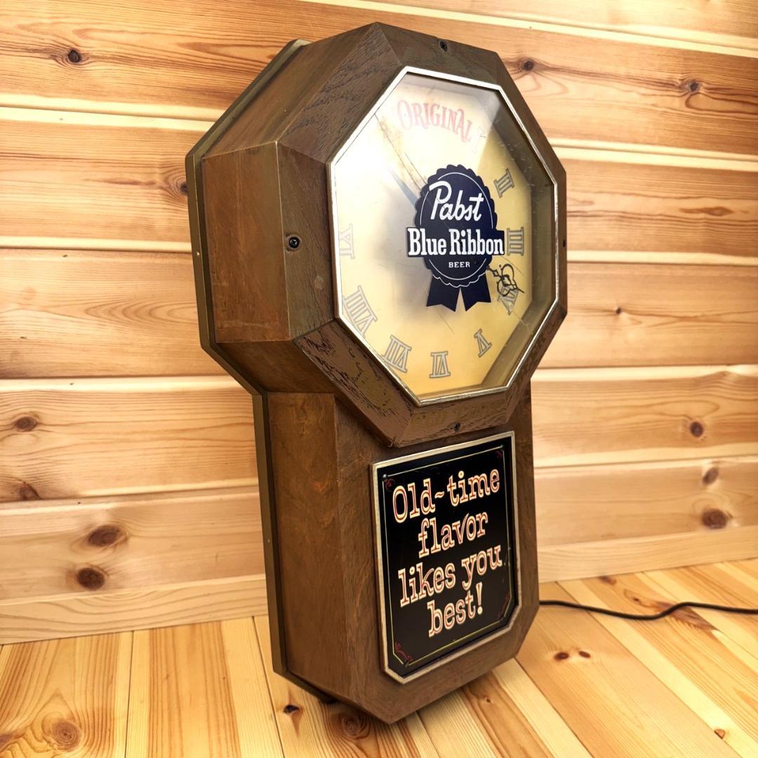 Pabst Blue Ribbon 壁掛け時計 掛時計 ビンテージ パブスト