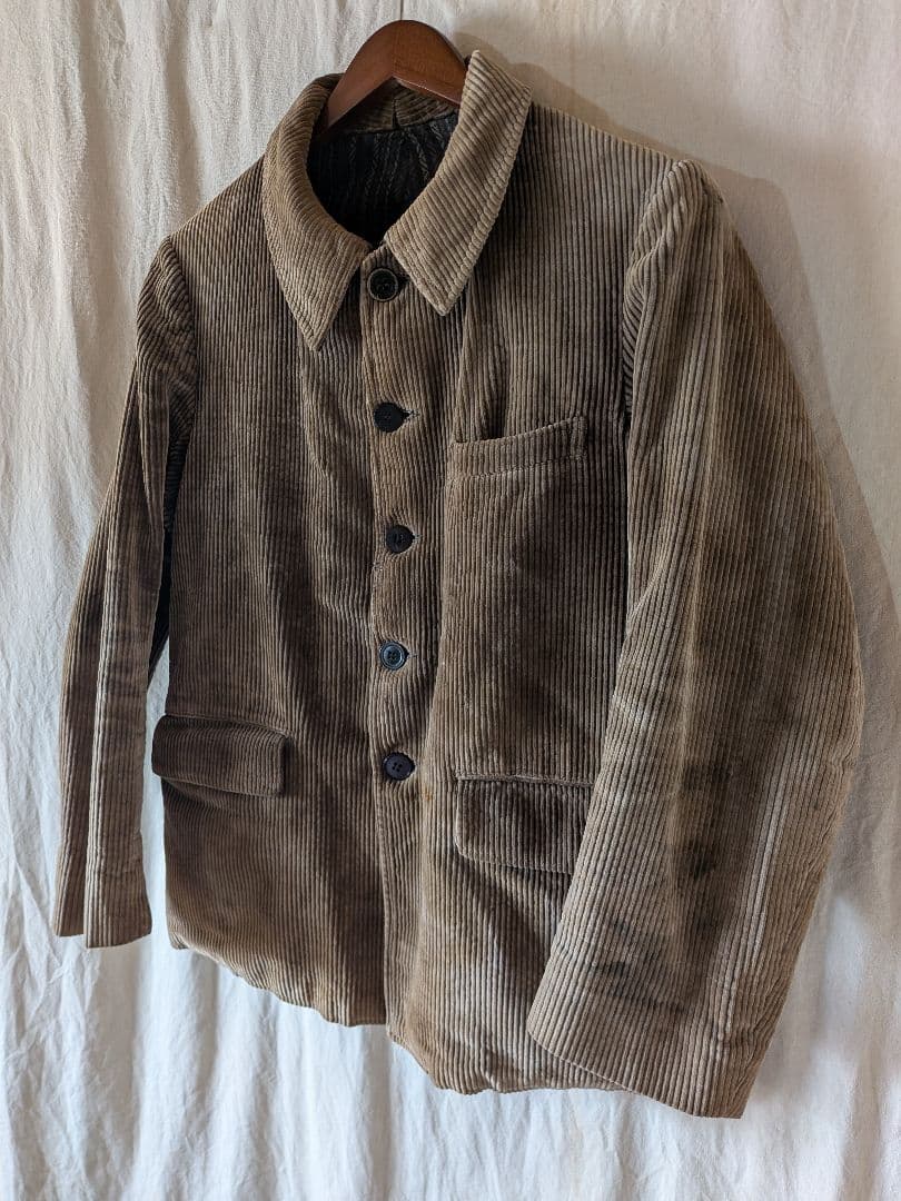 30s40s LE MONT ST MICHEL コーデュロイ ファーマーズ