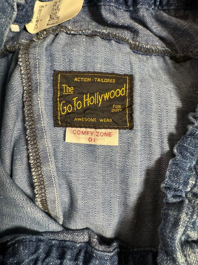 gotohollywood パッチワークデニム