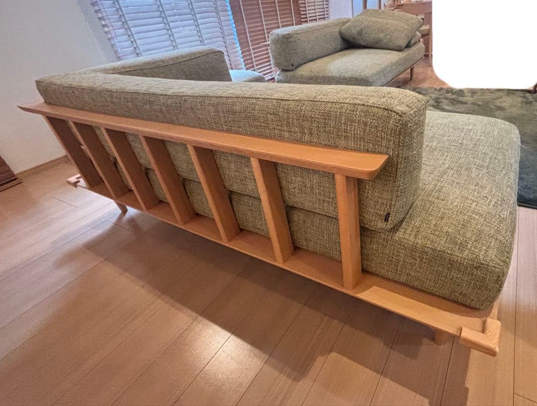 飛騨産業 / HIDA キツツキ　ソファセット③カウチソファ