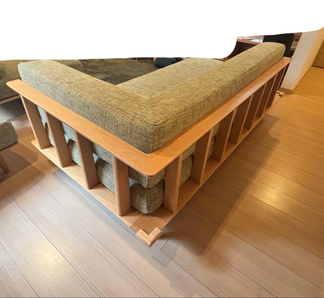 飛騨産業 / HIDA キツツキ　ソファセット③カウチソファ