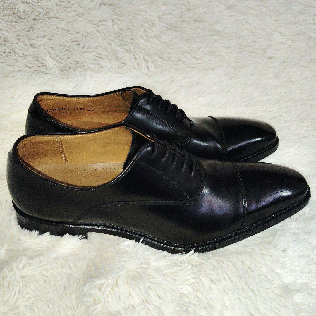 【美品】REGALリーガル　315R　冠婚葬祭　ストレートチップ　黒　26