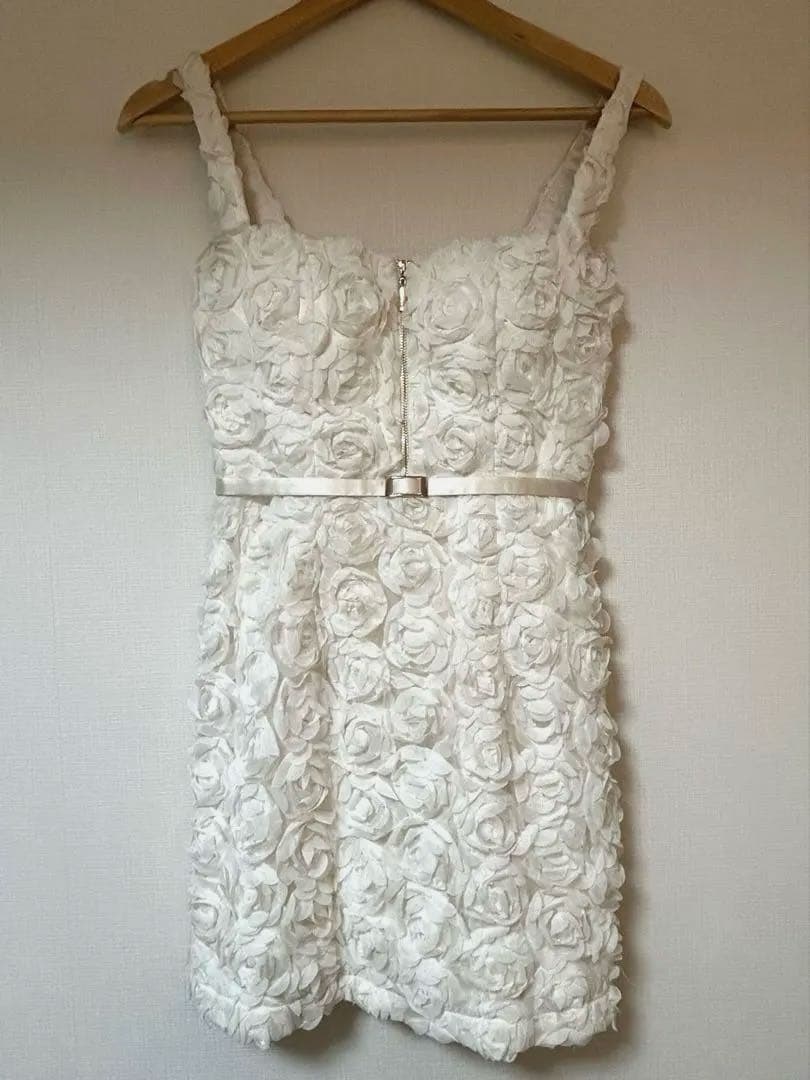 ROBE de FLEURS ローズレースドレス