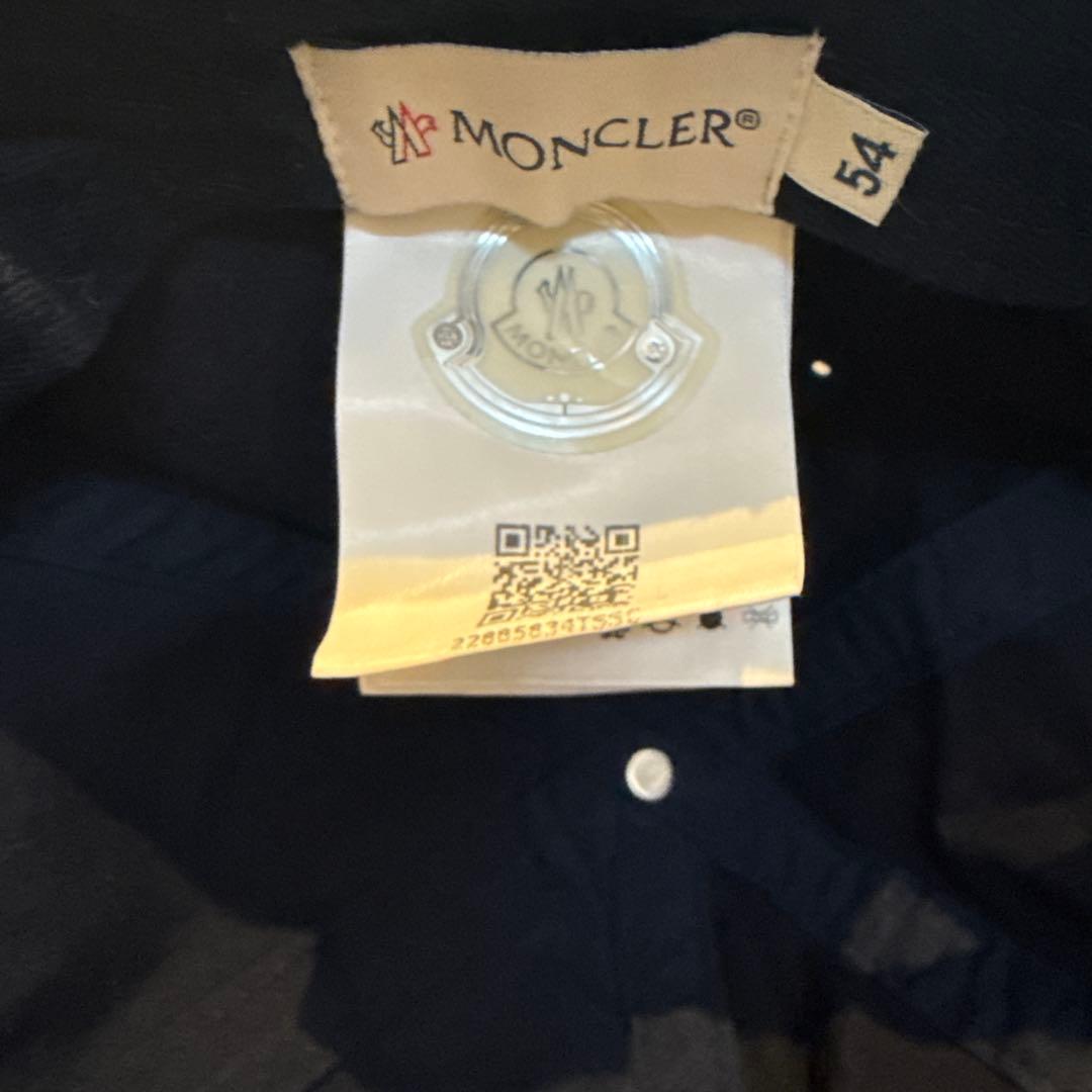 MONCLER モンクレール　ロゴキャップ　54