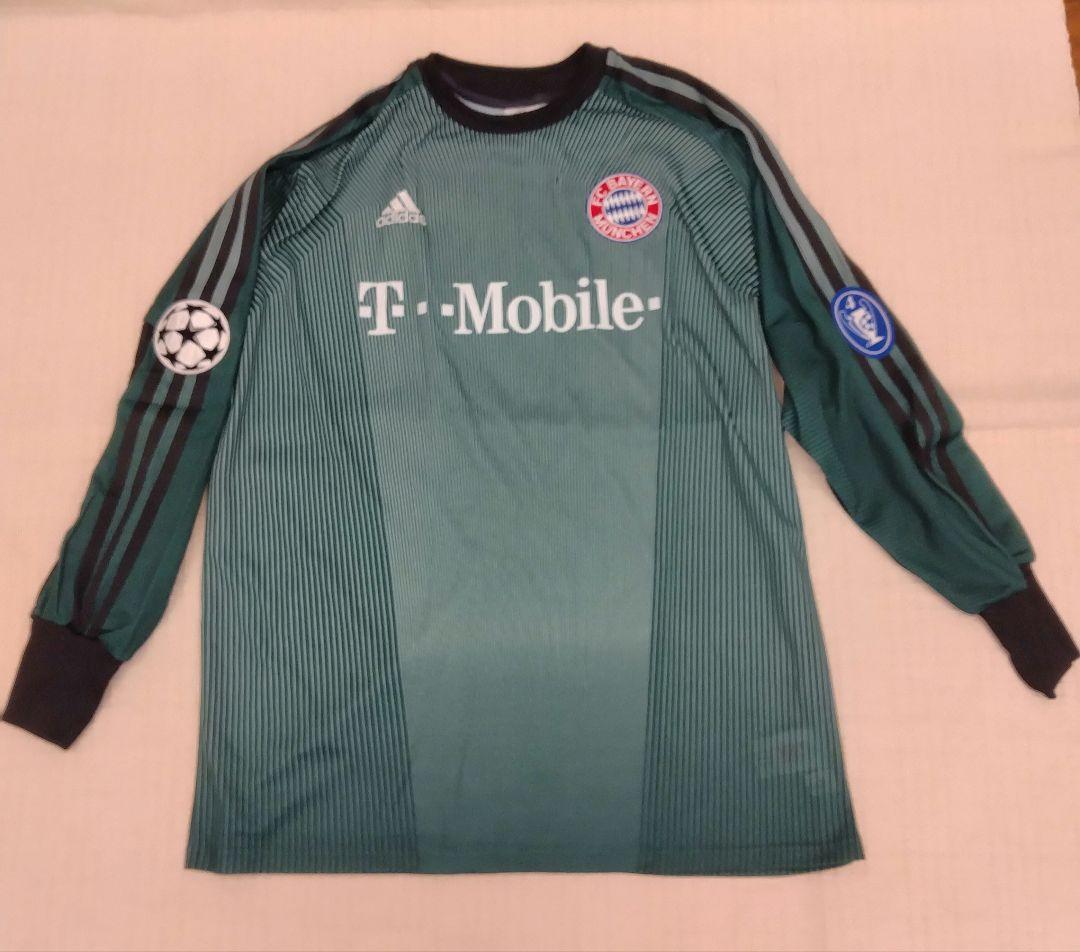 【未使用、タグ無】バイエルンミュンヘン　オリバーカーン　ユニホーム　サイズ:O