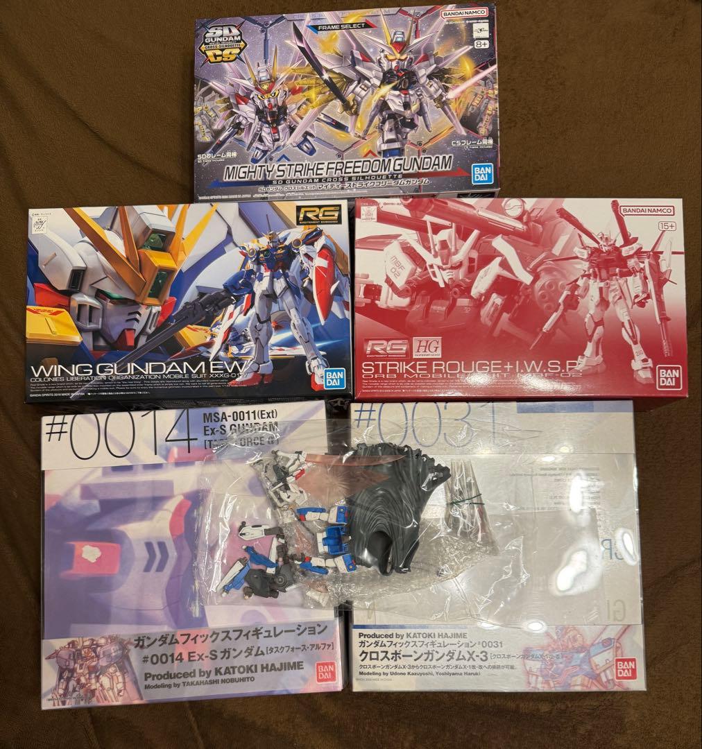 ガンダム fix figuration RG HG SDCSまとめ　値段相談歓迎