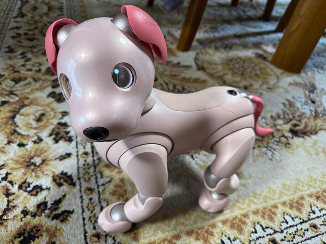 aibo本体　いちごミルク色　限定色