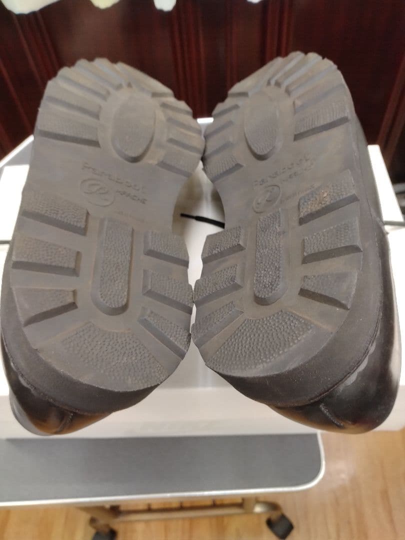 Paraboot モカシン 靴 レザー 毛皮