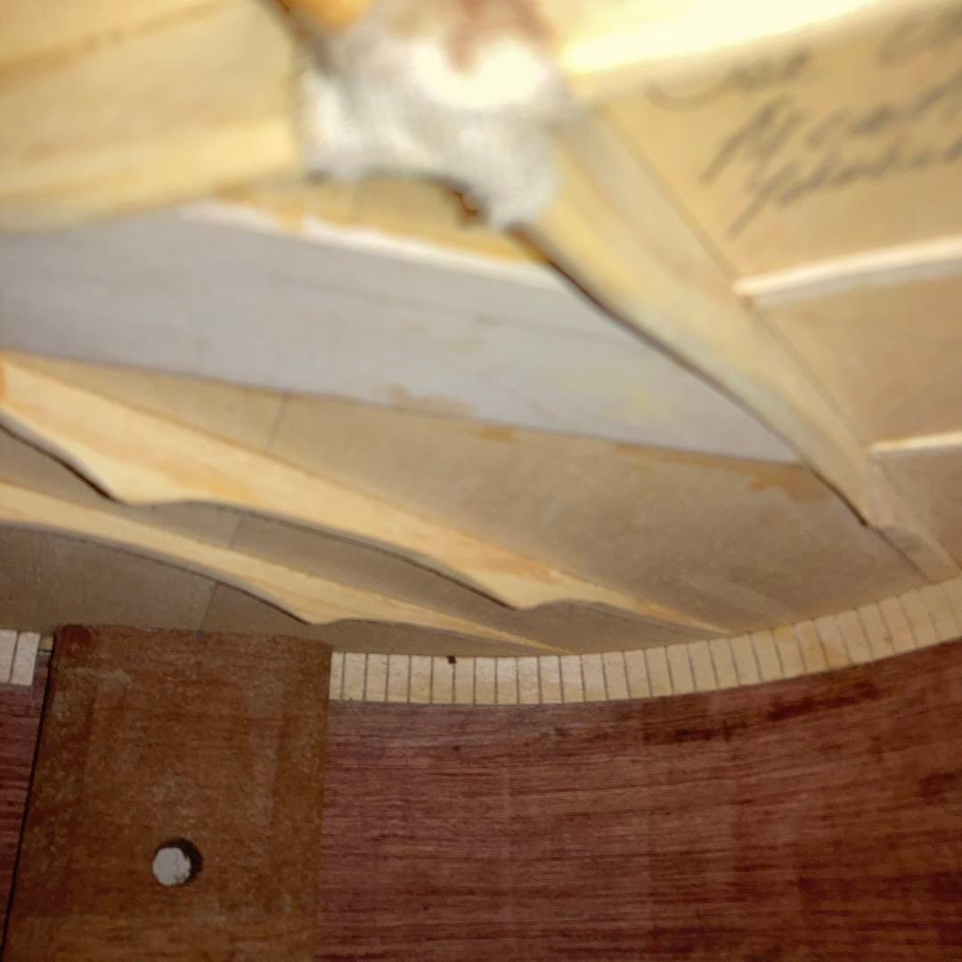 マ*ズ様 ハンドメイドギター　ブビンガ　バビンガ　ジャンク