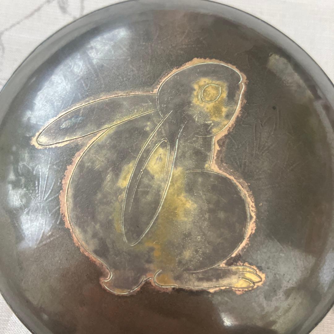 ❤️激レア❤️亀倉蒲舟のうさぎ香合