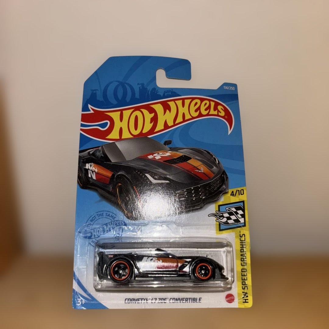 ホットウィール シボレーコルベットC7 Z06コンバーチブル トレジャーハント