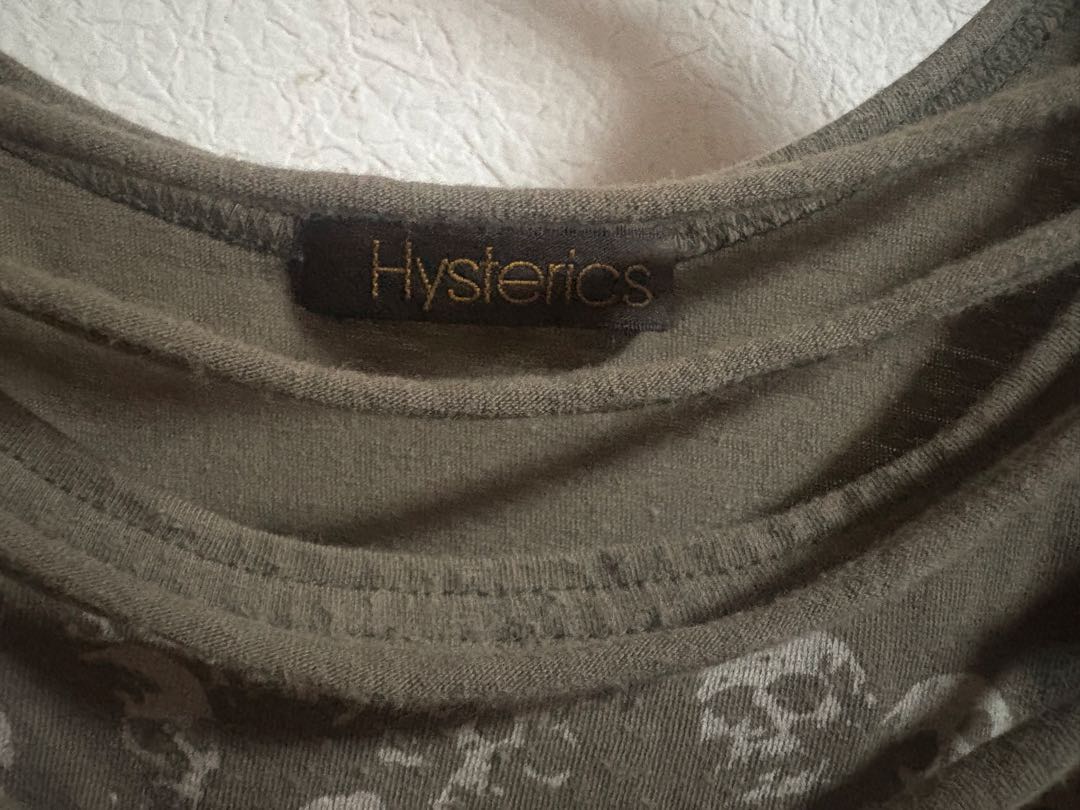 ヒステリックグラマー　hysteric スカル　タンクトップ　レア