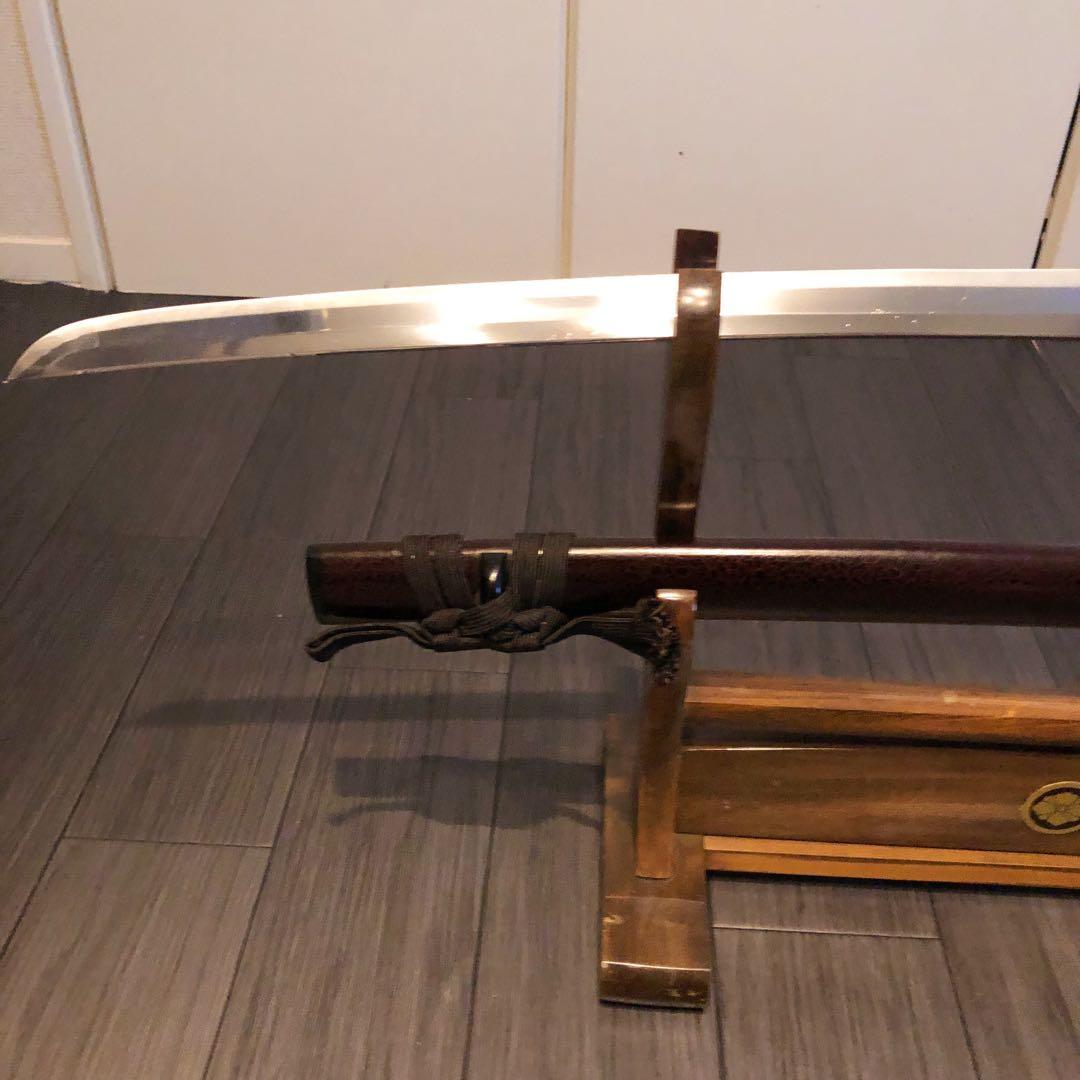 高級模造刀　高級居合刀　研波刃　合金　本格