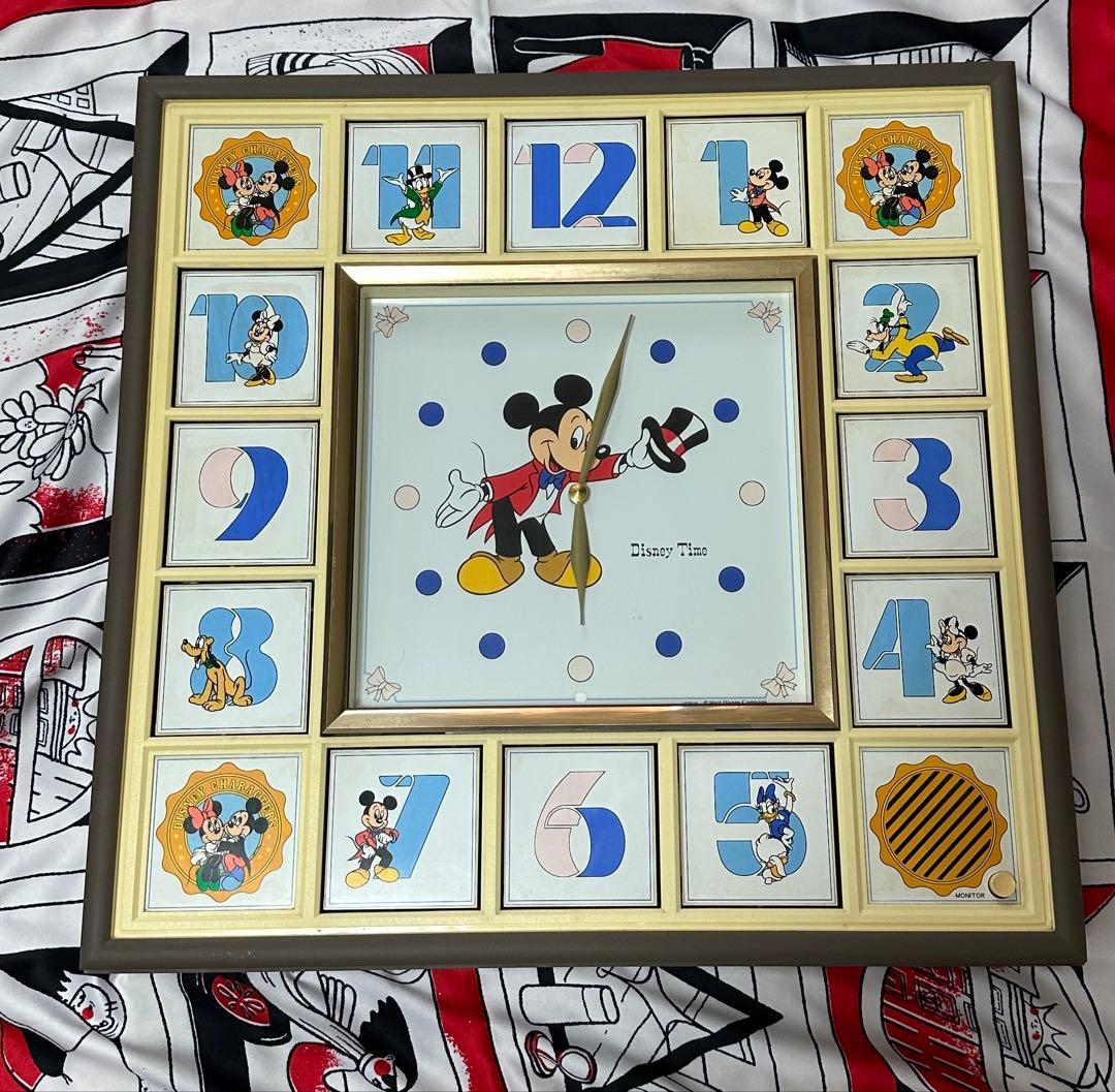 セイコーディズニーミッキーマウス からくり掛け時計動作品