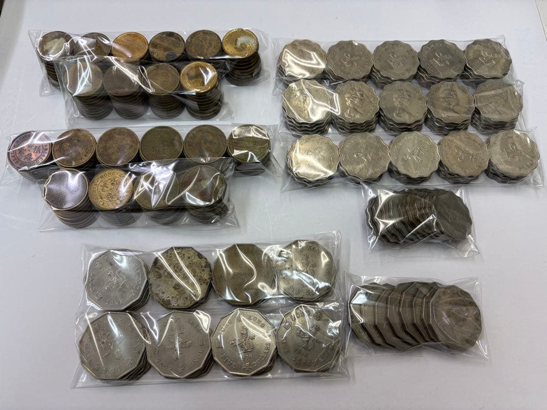 香港ドル＊旧硬貨＊500ドル分