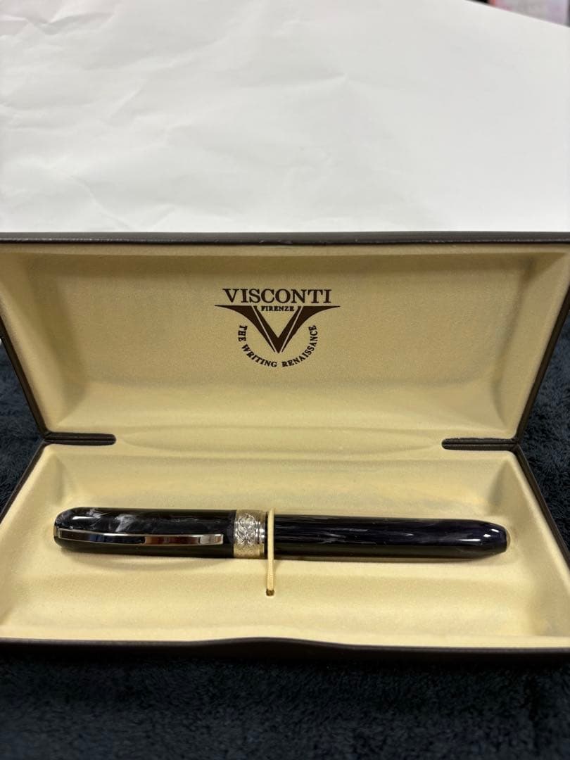 VISCONTI クラシック万年筆 黒