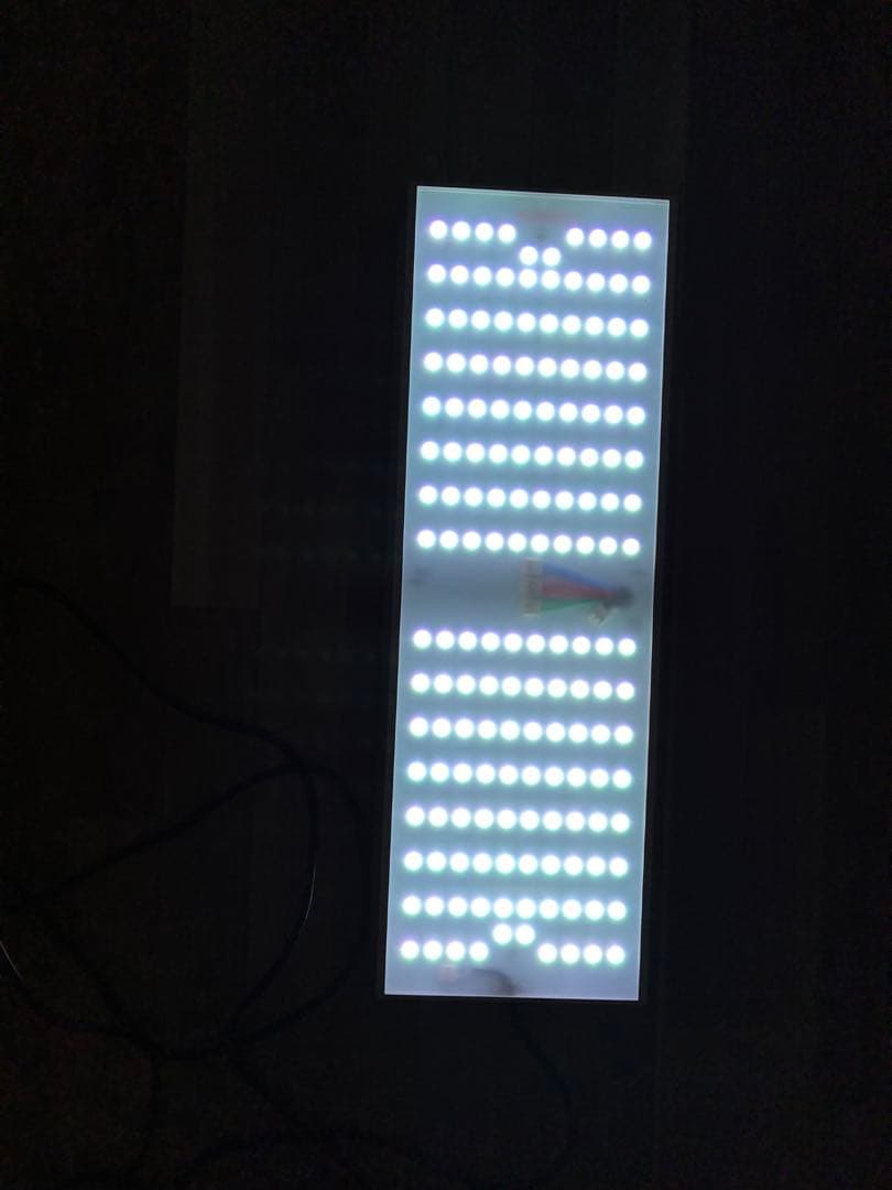 【ジャンク品】Chihiros LED VIVID2 シルバー 中古シェード付き